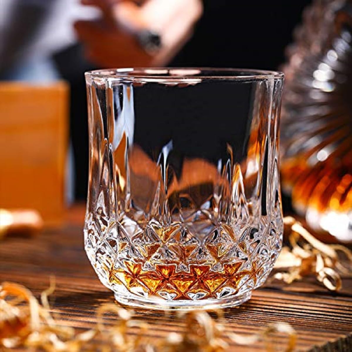 AMORE WHISKY GLASS 325ML 6 PCS SET