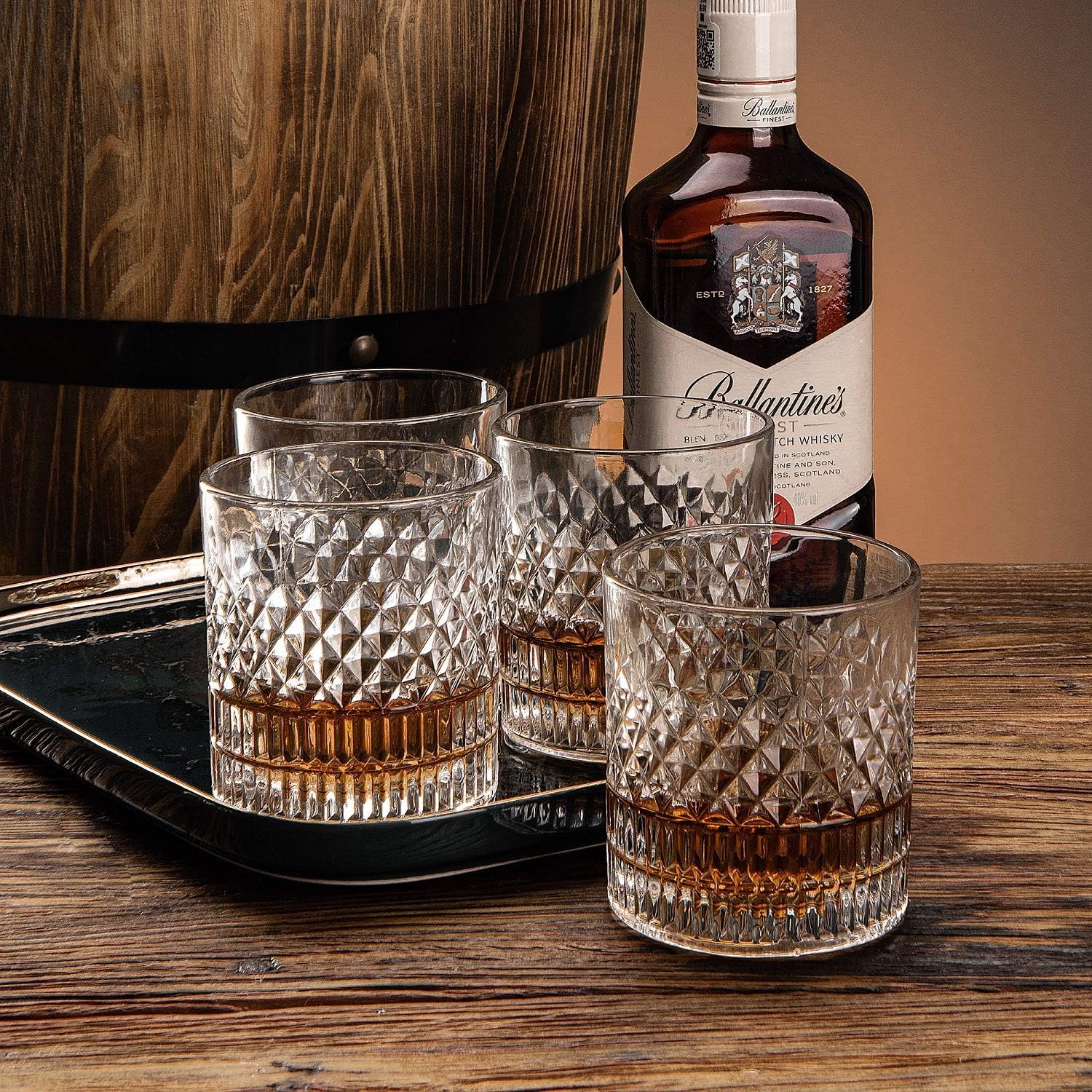 CRYSTL JUICE GLASS 200ML 6PCS SET