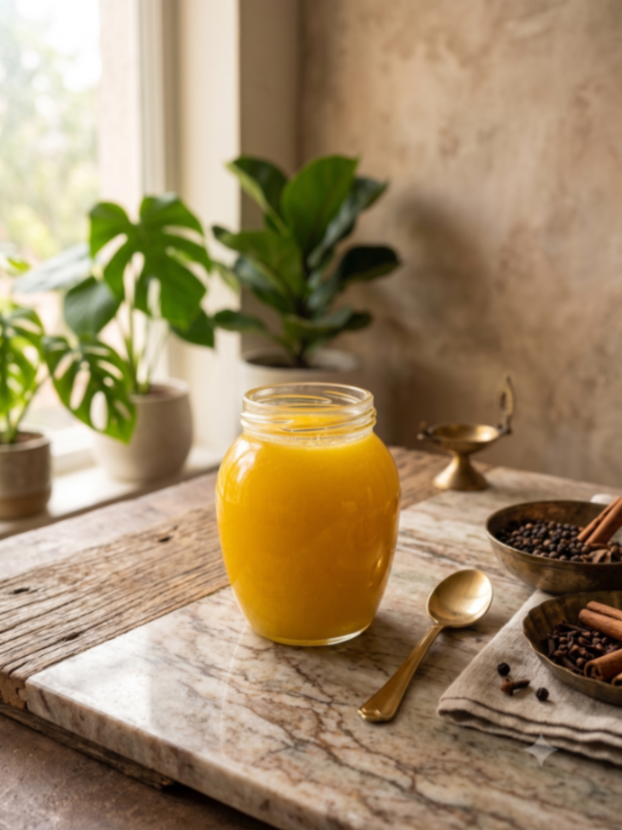 350ML GHEE JAR WITH LID