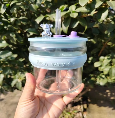 HAPPY EVERY DAY TEDDY BOTTLE 450ML MSB-217