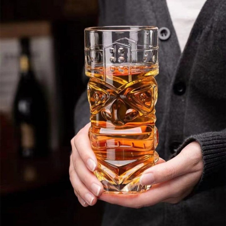 BEER MUG FACE CUT 400 ML 6 PCS