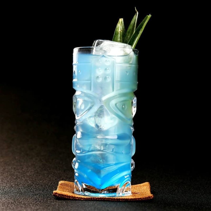 BEER MUG FACE CUT 400 ML 6 PCS