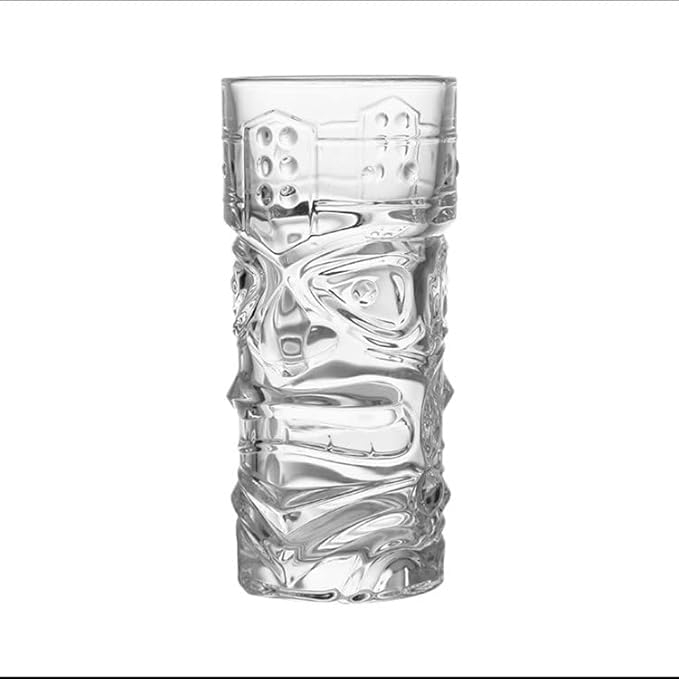 BEER MUG FACE CUT 400 ML 6 PCS