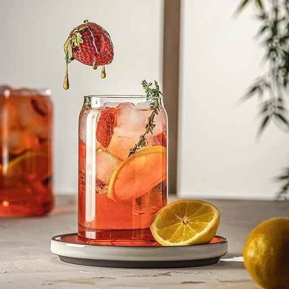 BOROSILICATE MASON JAR 540ML 2PCS  GPB61-2/L2