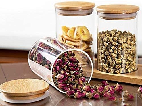 WOODEN LID JAR ROUND 270ML 1 PC SMG-10