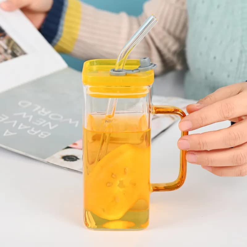 SQUARE MASON JAR 400ML 1 PCS 23220 | WD400-L1-PP
