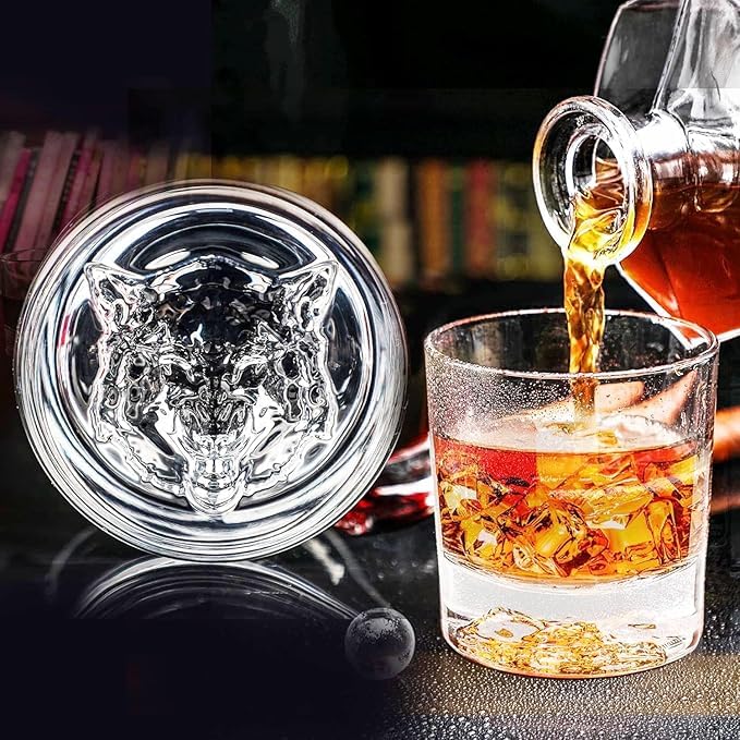 WOLF BOTTOM WHISKY GLASS 300ML 6PCS SMV5051B