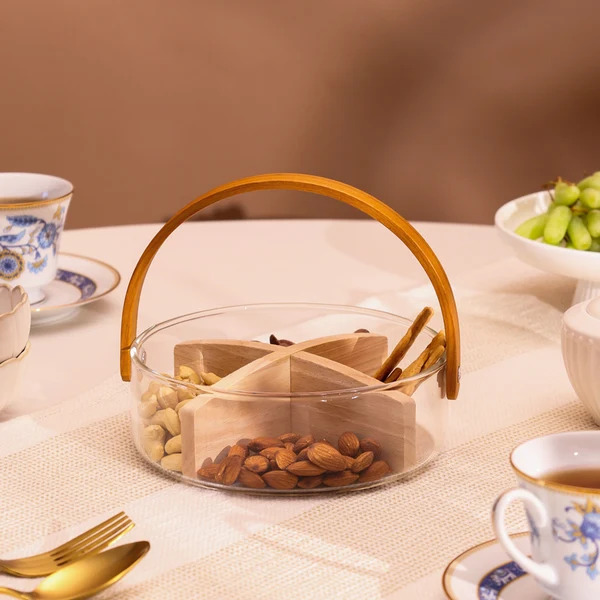 SUPER 2.2 LTR FRUIT BASKET WITH HANDLE COL BOX WTL02