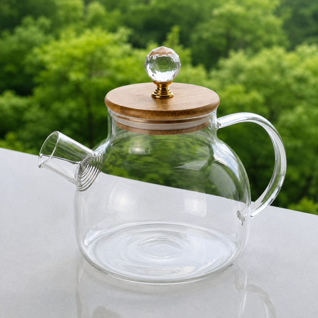 TEA KETTLE + STRAINER  1 LTR