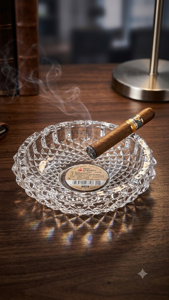 ROUND ASHTRAY COLOR BOX YG8008
