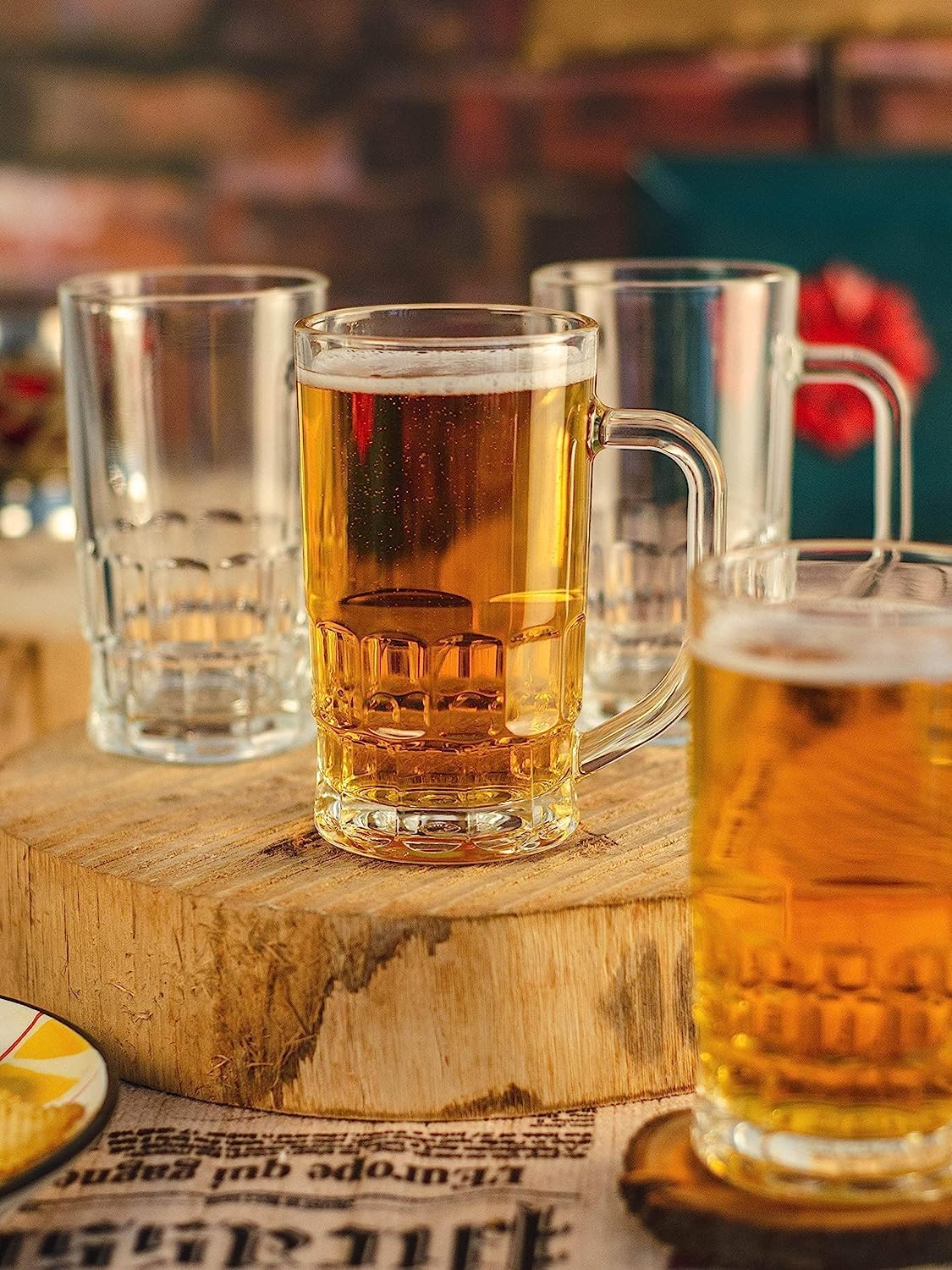 BEER MUG HANDLE 355ML 2PCS