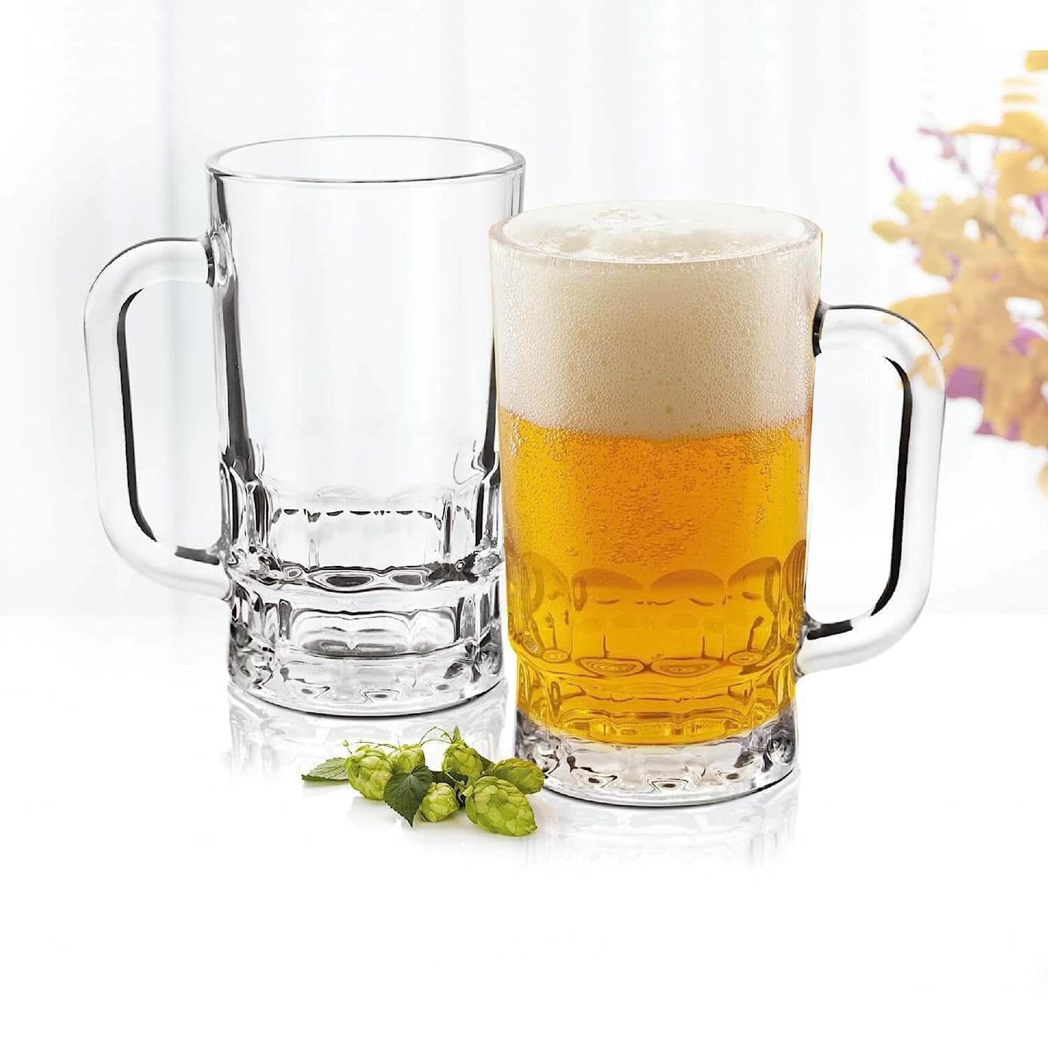 BEER MUG HANDLE 355ML 2PCS