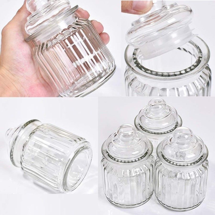 3PCS  POP JAR SET 350ML BOX PACK 23085 I GBC15-3 SETS