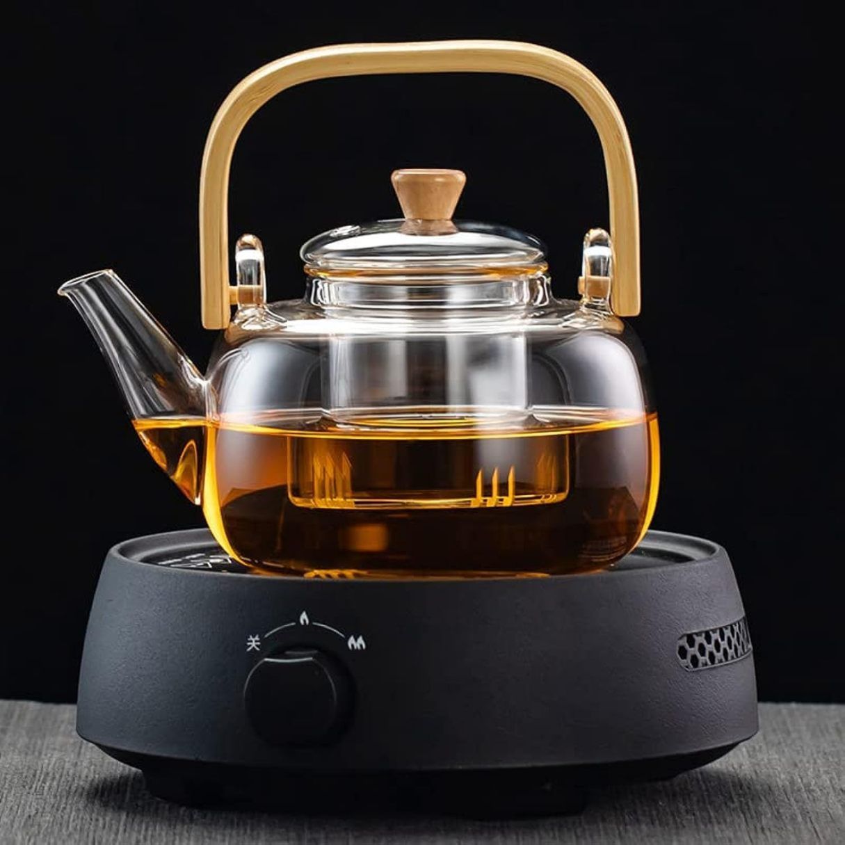 GOOD MOMENTS TEA KETTLE WOODEN HANDL 900ML 22353 | TLH01-900