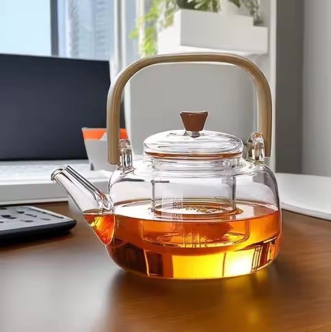 GOOD MOMENTS TEA KETTLE WOODEN HANDL 900ML 22353 | TLH01-900