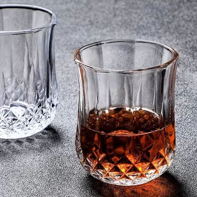 AMORE TUM WHISKY GLASS 215ML 6 PCS SET  23042 I AMORE