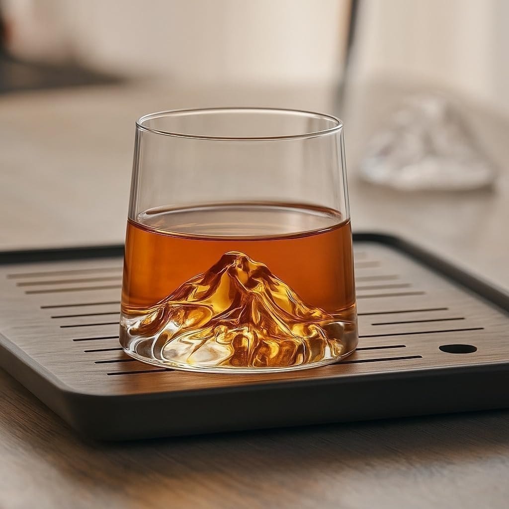 MOUNTAIN WHISKY GLASS 230ML 6 PCS SET 23062 I DCS3036