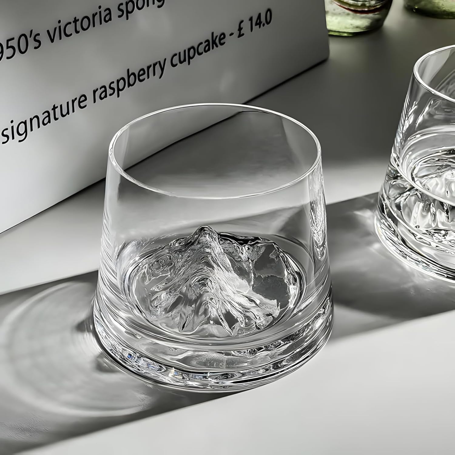 MOUNTAIN WHISKY GLASS 230ML 6 PCS SET 23062 I DCS3036