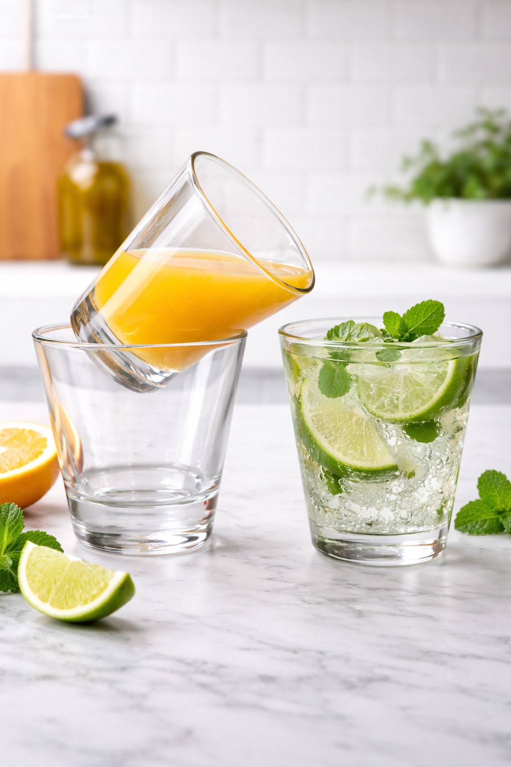 JUICE GLASS 210ML YJ 6 PCS SET  23092 I Y1502