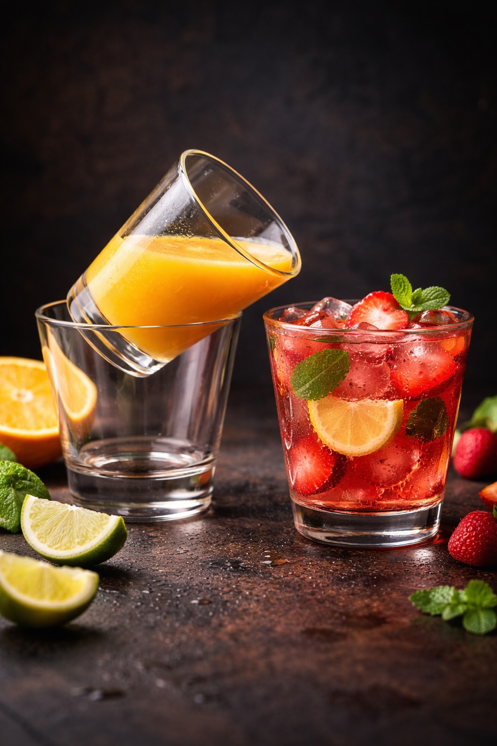 JUICE GLASS 210ML YJ 6 PCS SET  23092 I Y1502