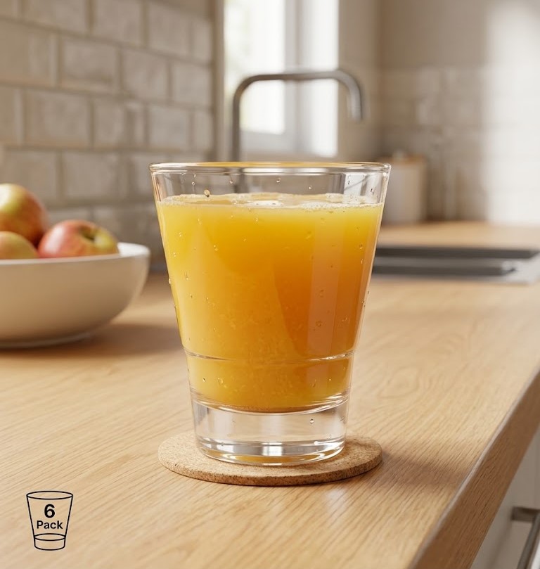 JUICE GLASS 210ML YJ 6 PCS SET  23092 I Y1502