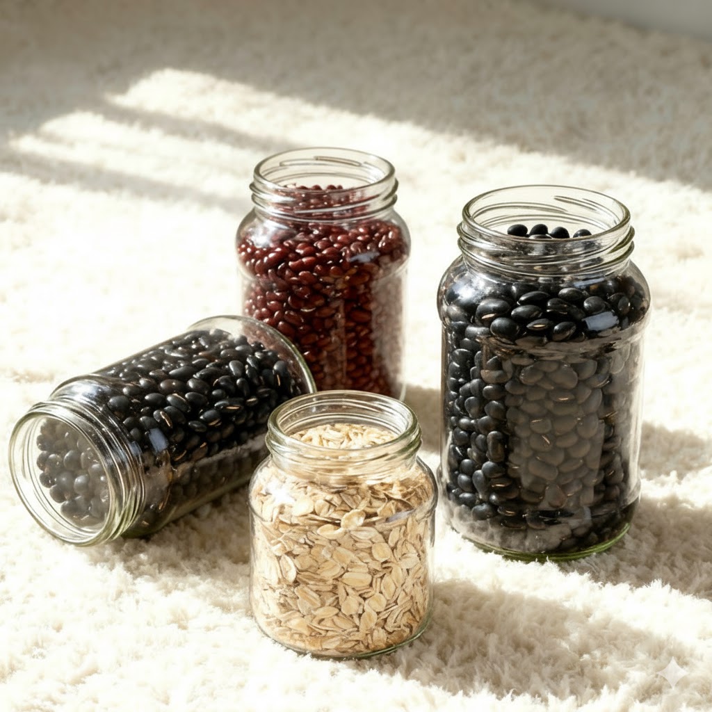 400 GMS FUDKOR JAR BLACK ,GOLDEN, BLUE CHECK  LID 22950