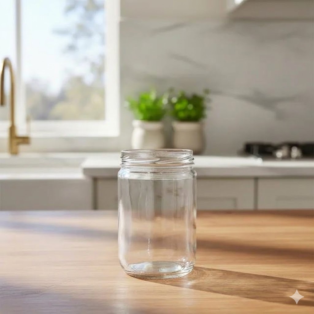 500ML ROUND JAR   22957