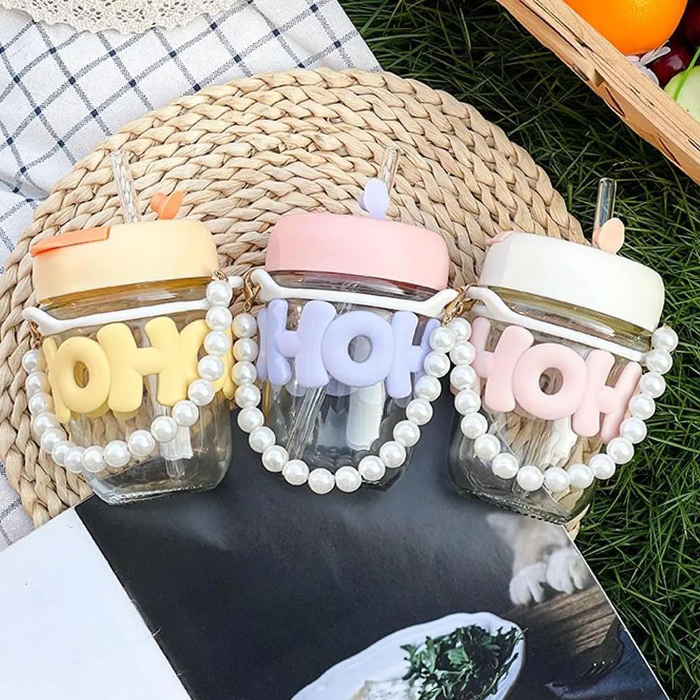 HOHO MOTI STRAW MUG 350ML 23075