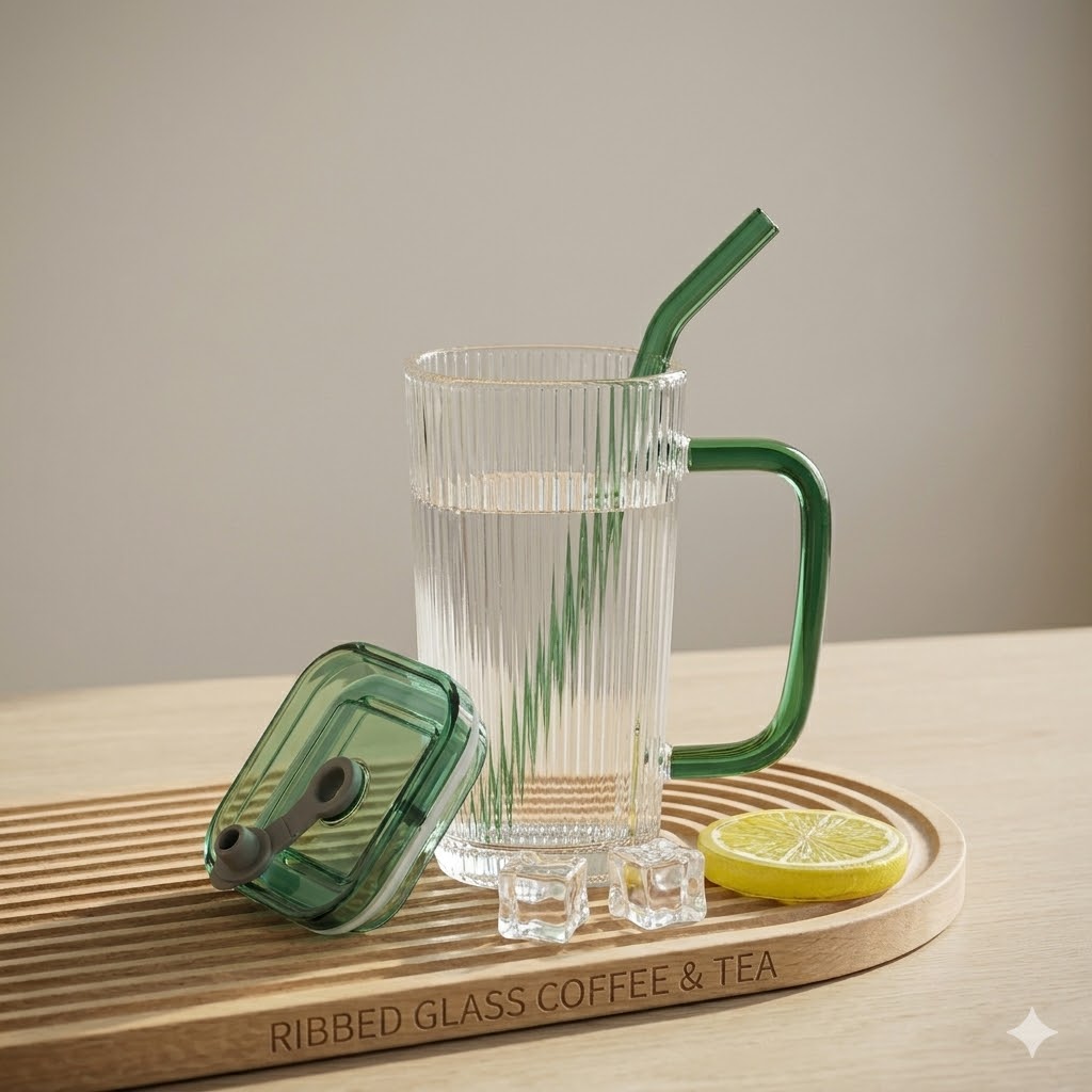 GLASS DRINKING MASON JAR LINNIG 400ML 2PCS 23159 | SPB70-L2-PP