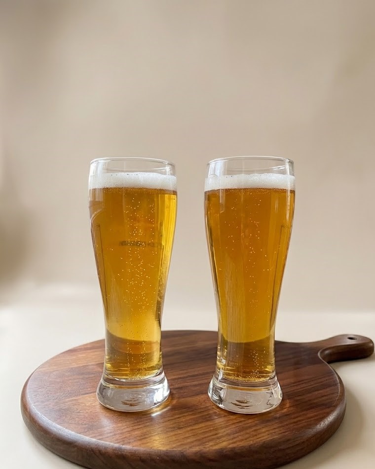 DELI PLISNER BEER GLASS 360ML 6PCS 23163 | TS3028-2