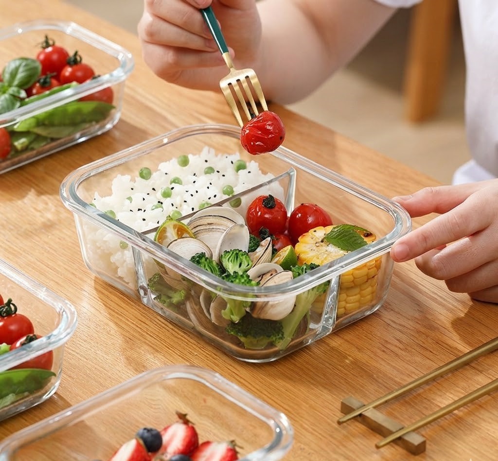 LUNCH BOX 2 PARTITION 1000 ML 22321 | BXW-101-2