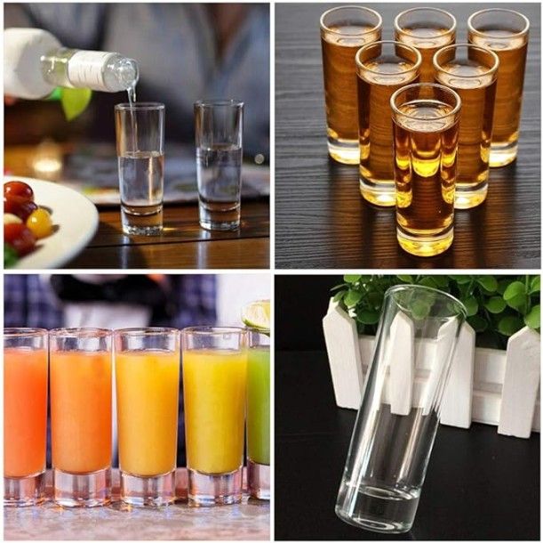DIAMOND SHOT GLASS 70ML 6PCS SET 21939 | QY312