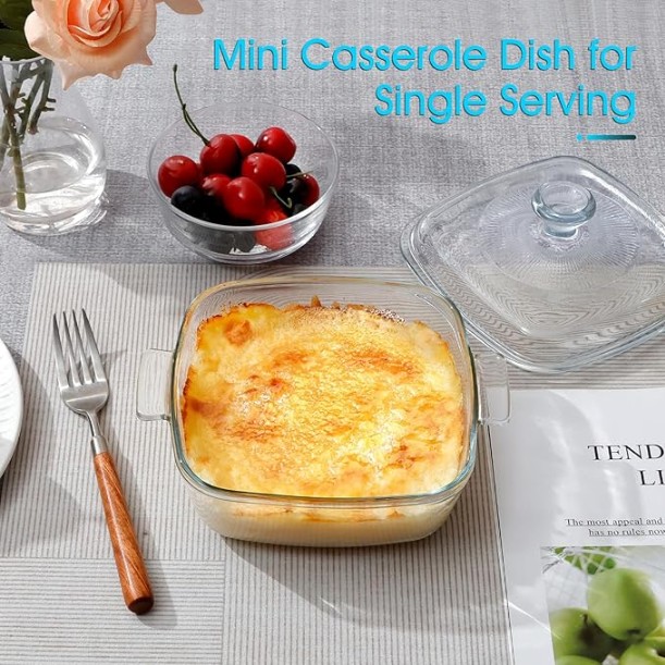 CASEROLLE SQUARE 1 LTR  22738 I BJW203-3
