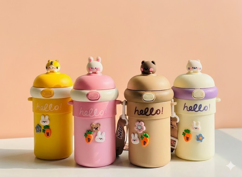 HELLO KITTY SIPPER BOTTLE 500ML 23071