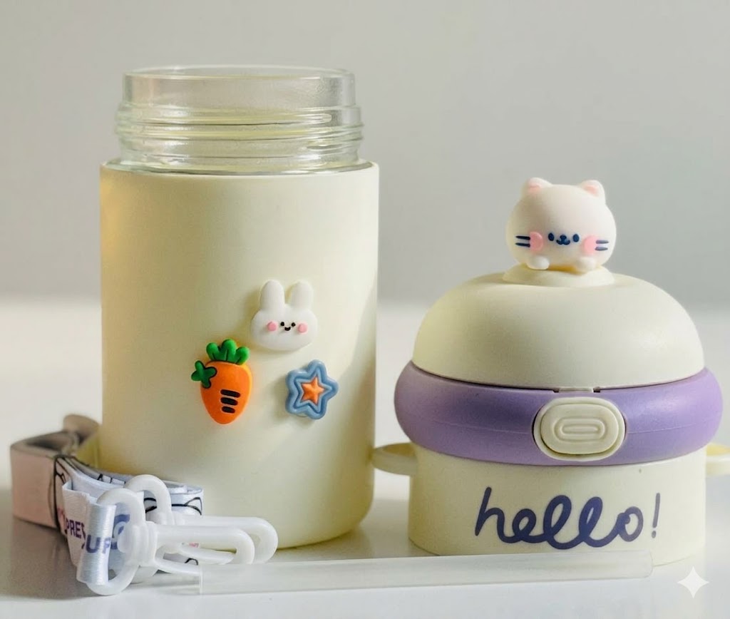 HELLO KITTY SIPPER BOTTLE 500ML 23071
