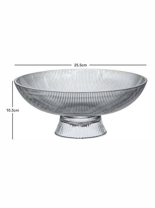 BLACK SNACK FRUIT PLATE 10 INCH 21853 | EX6001-10A-L1N