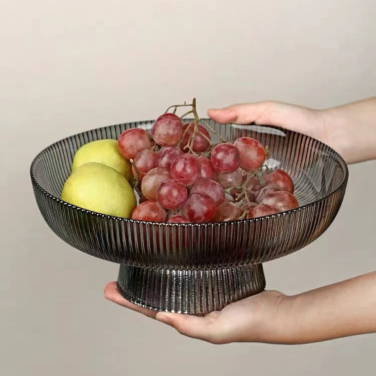 BLACK SNACK FRUIT PLATE 10 INCH 21853 | EX6001-10A-L1N