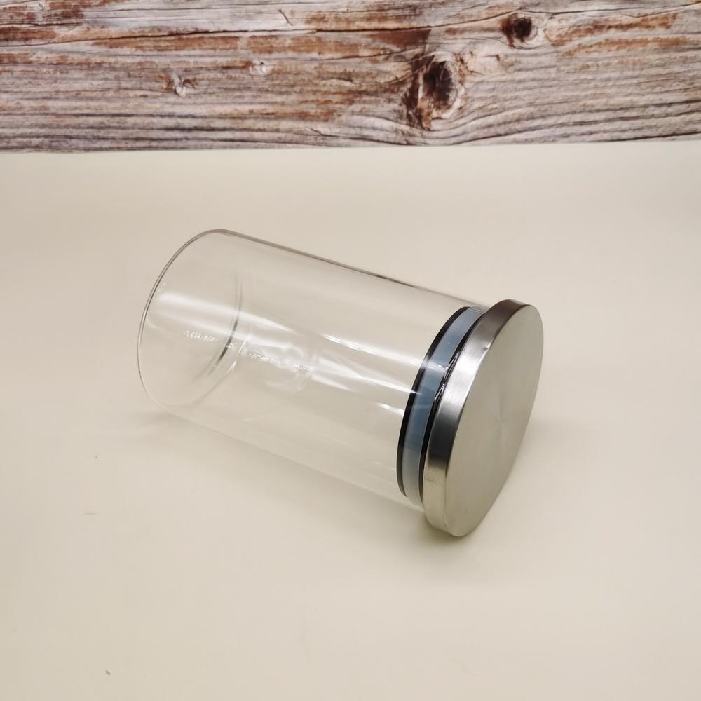 STEEL LID JAR ROUND  270ML 3PCS SET  22986 I WD10-270-L3-SS