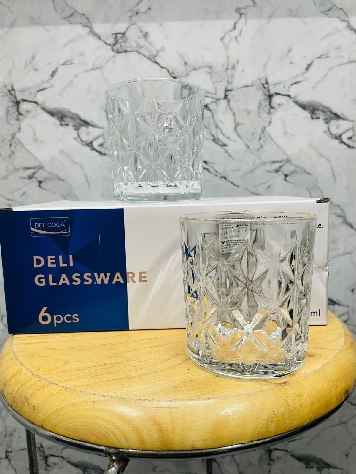 WHISKY 6 GLASS 300ML 6 PCS  21416 I DSKB032-2