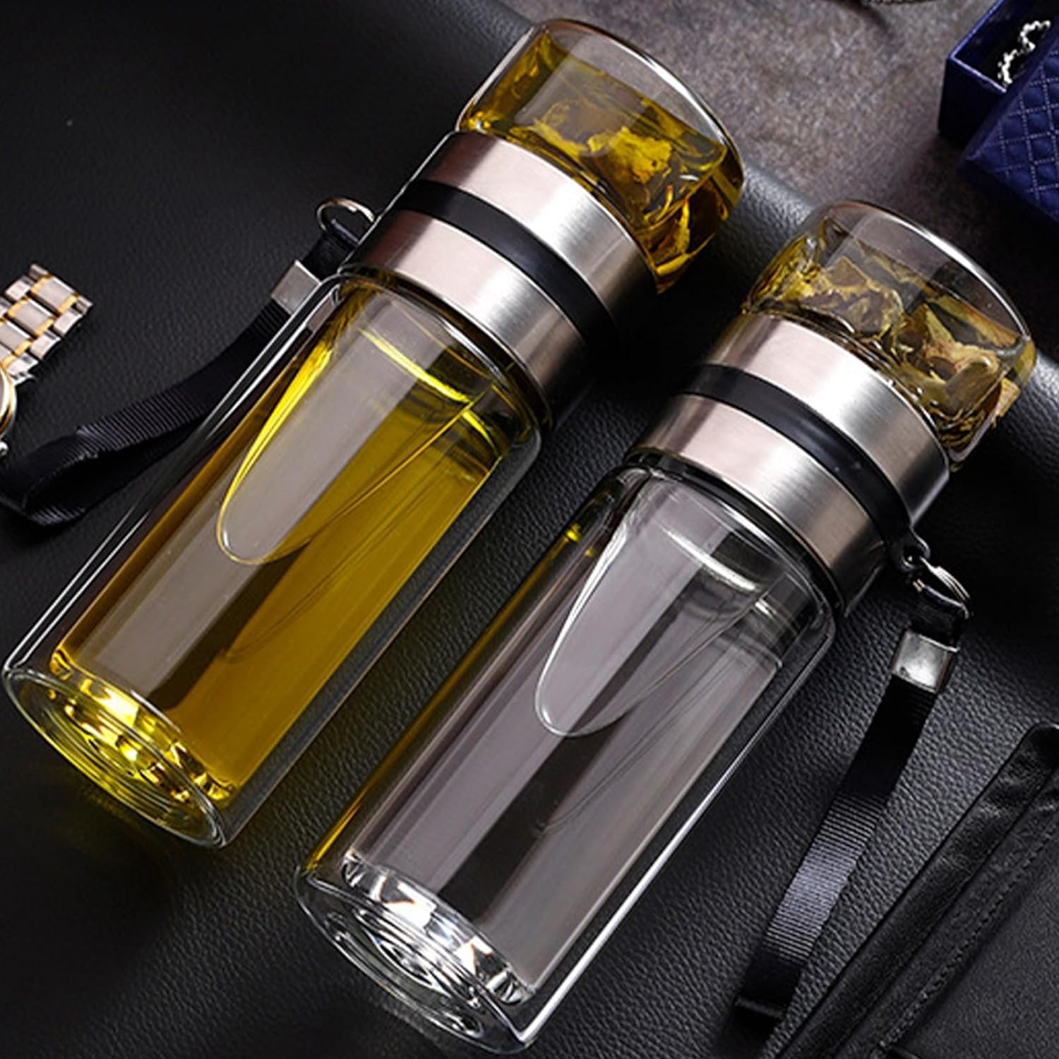 GREEN TEA FILTER SIPPER BOTTLE 800ML 23072