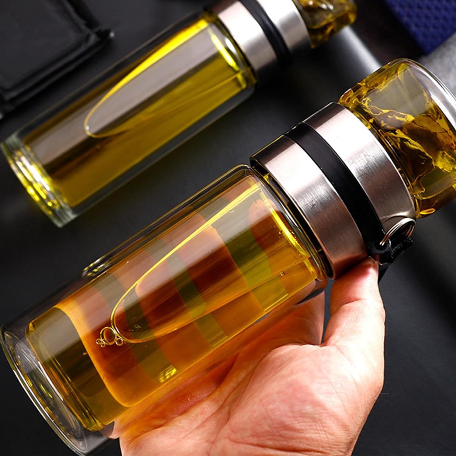 GREEN TEA FILTER SIPPER BOTTLE 800ML 23072