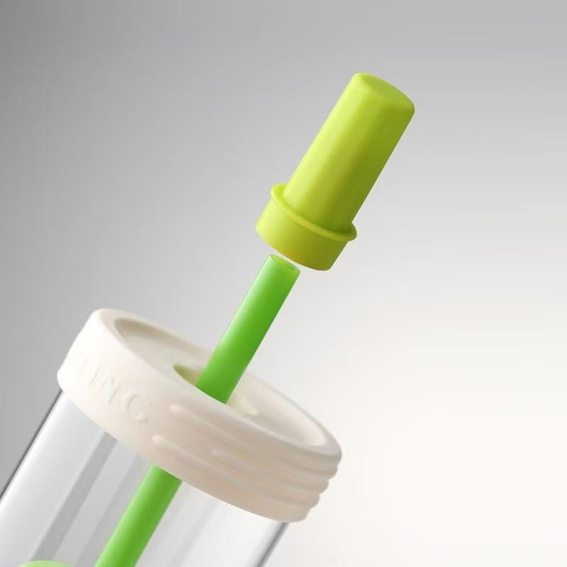 GLASS SIPPER AND STRAW 650ML  22874|MSB-110
