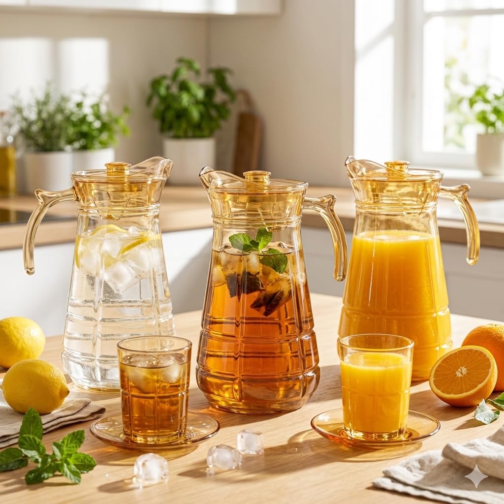 WATER JUG CRYSTAL 1.8LTR ( COLOUR) 22883 | YZH-36/HA