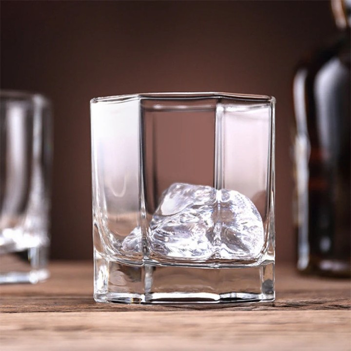 WHISKY GLASS HEXA 180ML 6PCS SET  22905|KTY5010
