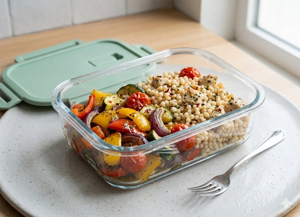LUNCH BOX 1 PARTITION 600ML 22286