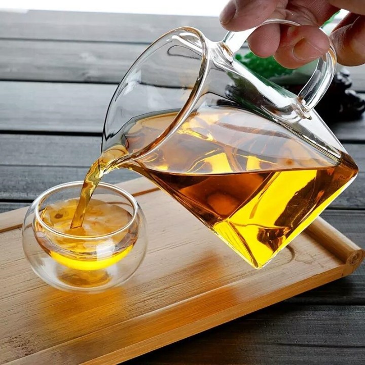 GREEN TEA KETTLE SQUARE 550ML  22705
