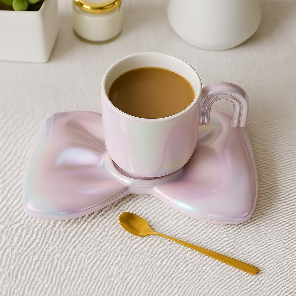 CERAMIC  MUG BOW TIE 350ML  22543