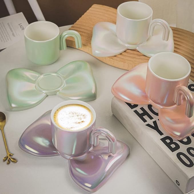 CERAMIC  MUG BOW TIE 350ML  22543