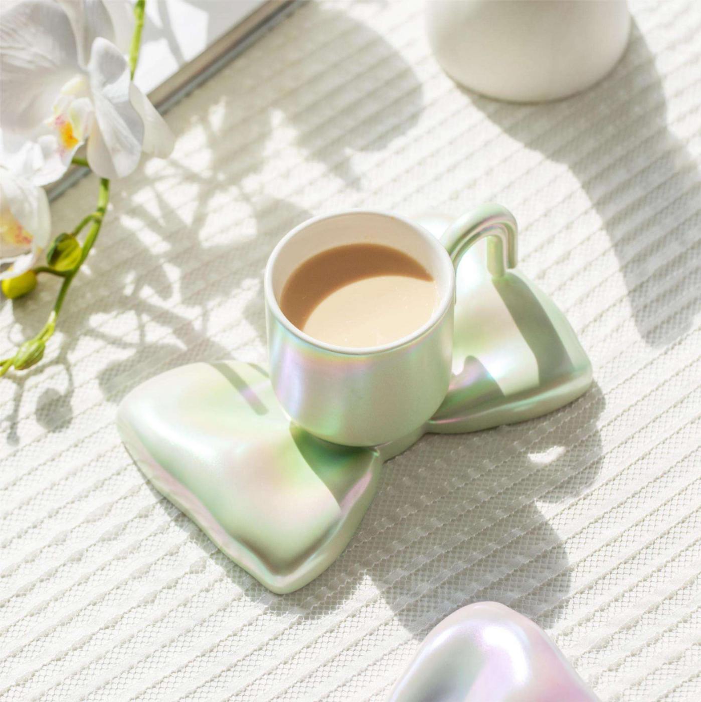 CERAMIC  MUG BOW TIE 350ML  22543