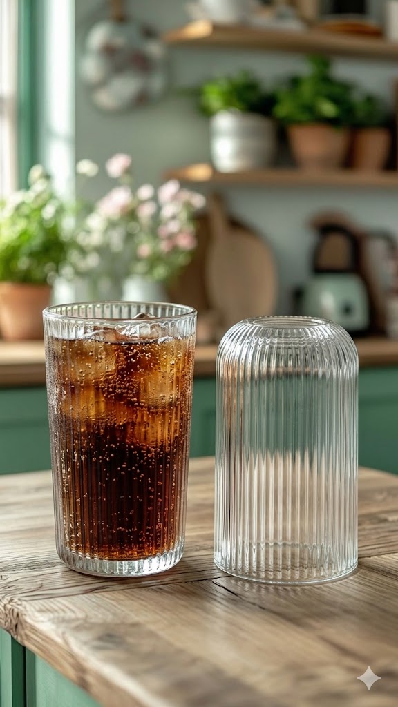 WHISKY  GLASS LINING ROUND 390ML 6PCS DELI  22835 | KB295B
